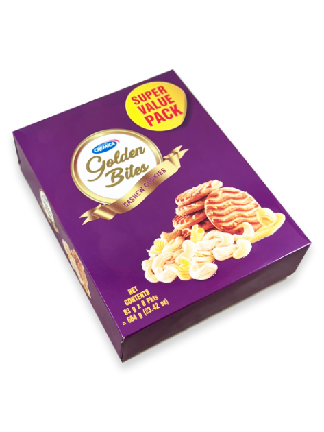 Cremica 664 gr golden bites cashew 1*6